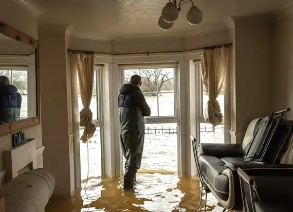 water damage restoration service Benld